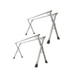 SOGA 2X 1.6m Portable Standing Clothes Drying Rack Foldable Space-Saving Laundry Holder Indoor Outdoor