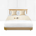 SOGA 1.8m Bed Vintage Scarf Runner Bedding Tail Pad Flag For Home Hotel Set of 3
