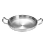 SOGA 28cm Dry Pot with Natural Color 201 Material Constructed from Stainless Steel Kitchen Essentials
